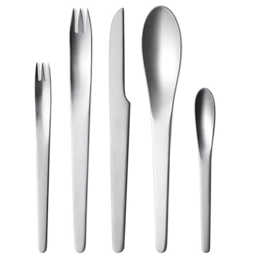 Set Mid-Century Arne Jacobsen Georg Jensen Flatware