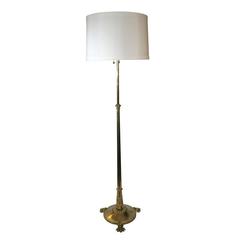 German Classical Modern Brass Adjustable Floor Lamp 12