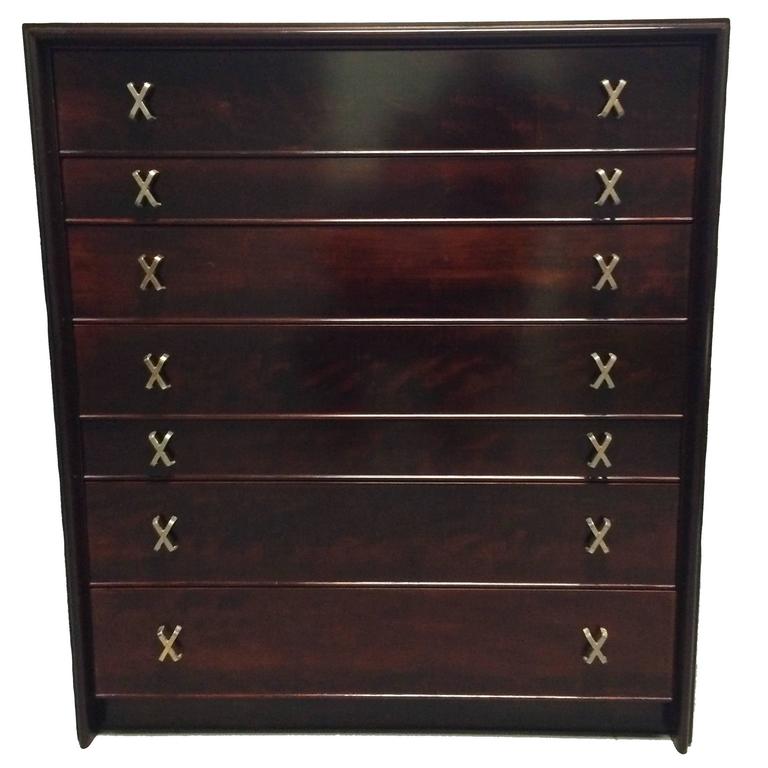 Mid Century Paul Frankl For John Stuart Tall Chest At 1stdibs Mid Century Paul Frankl For John Stuart Tall Chest