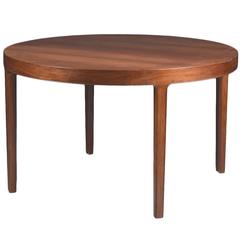 Danish Extending Rosewood Dining Table by Designer Ole Wanscher