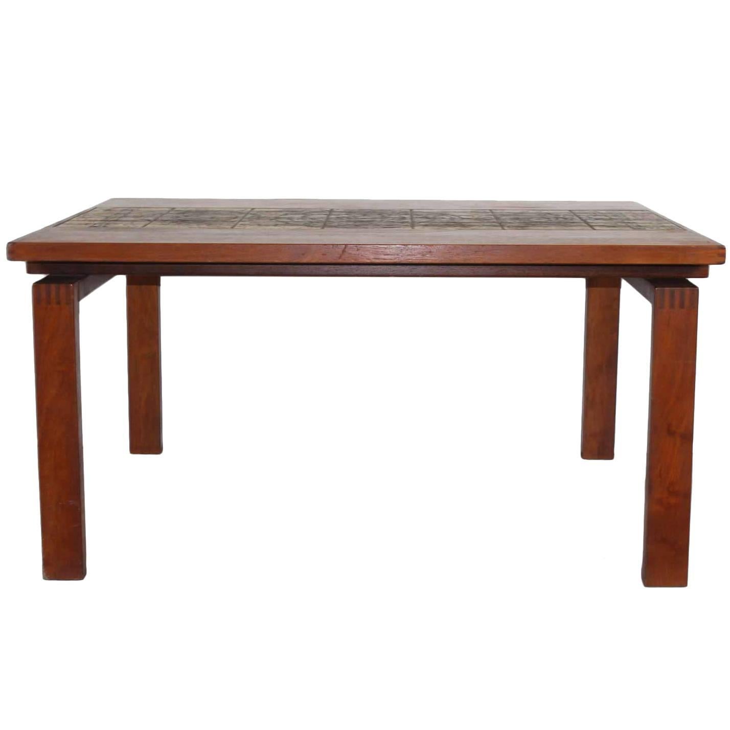 Teak Dining Table by Ox Art at 1stDibs