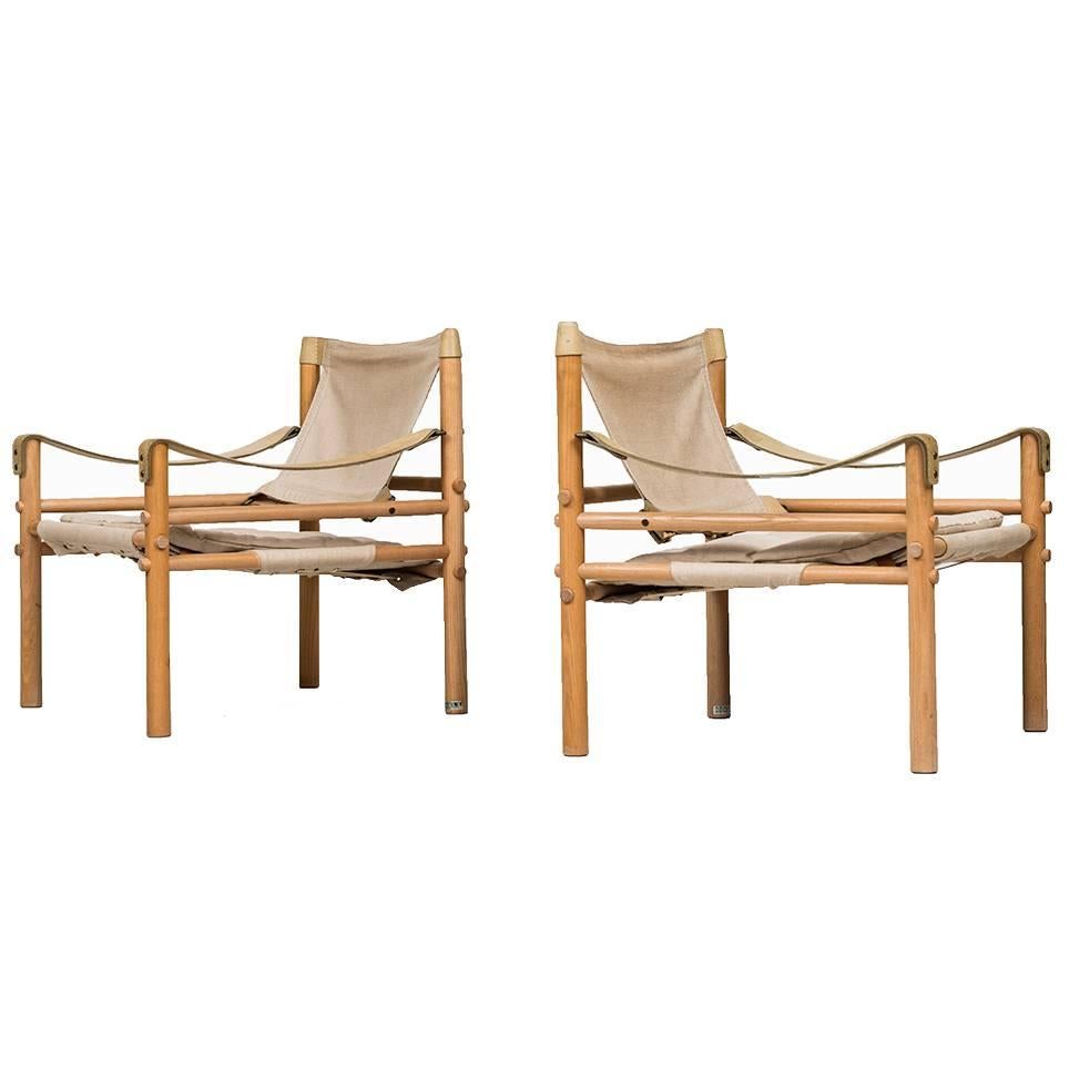 Arne Norell Sirocco Easy Chairs by Arne Norell AB in Sweden