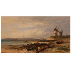 Pair of Oil Paintings "St.Malo De St.Serran and "Duncan" by A. Jackson