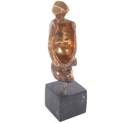 Mid-Century Modern Bronze Sculpture by Francine Richman