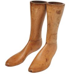 Late 19th Century Danish Wooden Boot Molds 2
