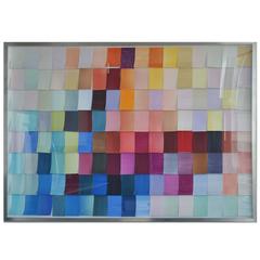 Modern Paper Color Swatch Art