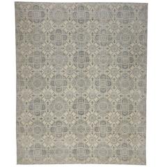 Modern ‘Wanderlust’ Transitional Rug 4