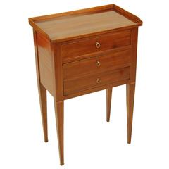 Cherrywood Sidetable, Small Cabinet/Cupboard from Alsace, circa 1830
