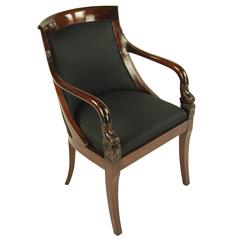 Beautiful Armchair, France, circa 1810-1820, Mahogany