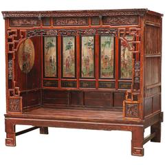 Antique Ancient Canopy Bed, China