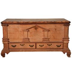 Antique Extra Fine Mid-18th Century American Blanket Chest