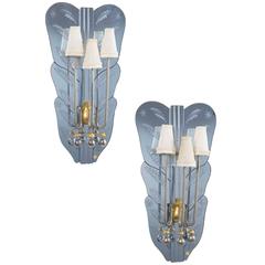 Pair of Sconces by Pietro Chiesa (1892-1948) Italy, ca. 1935 6