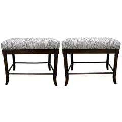 Mid-Century Drexel Upholstered Benches