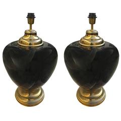 Pair of Table Lamps, Design Tommaso Barbi, 1970 12