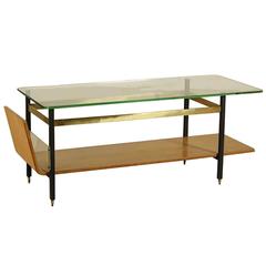 Italian Modern and stylish Coffee Table by Vito Latis Studio, Milano, 1950s 8