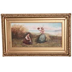 Seaside Picnic - Oil on Canvas 8