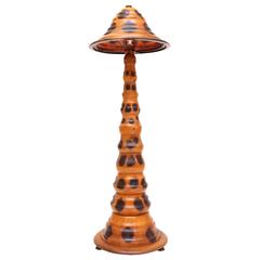 Brazilian Butterfly Wood Floor Lamp