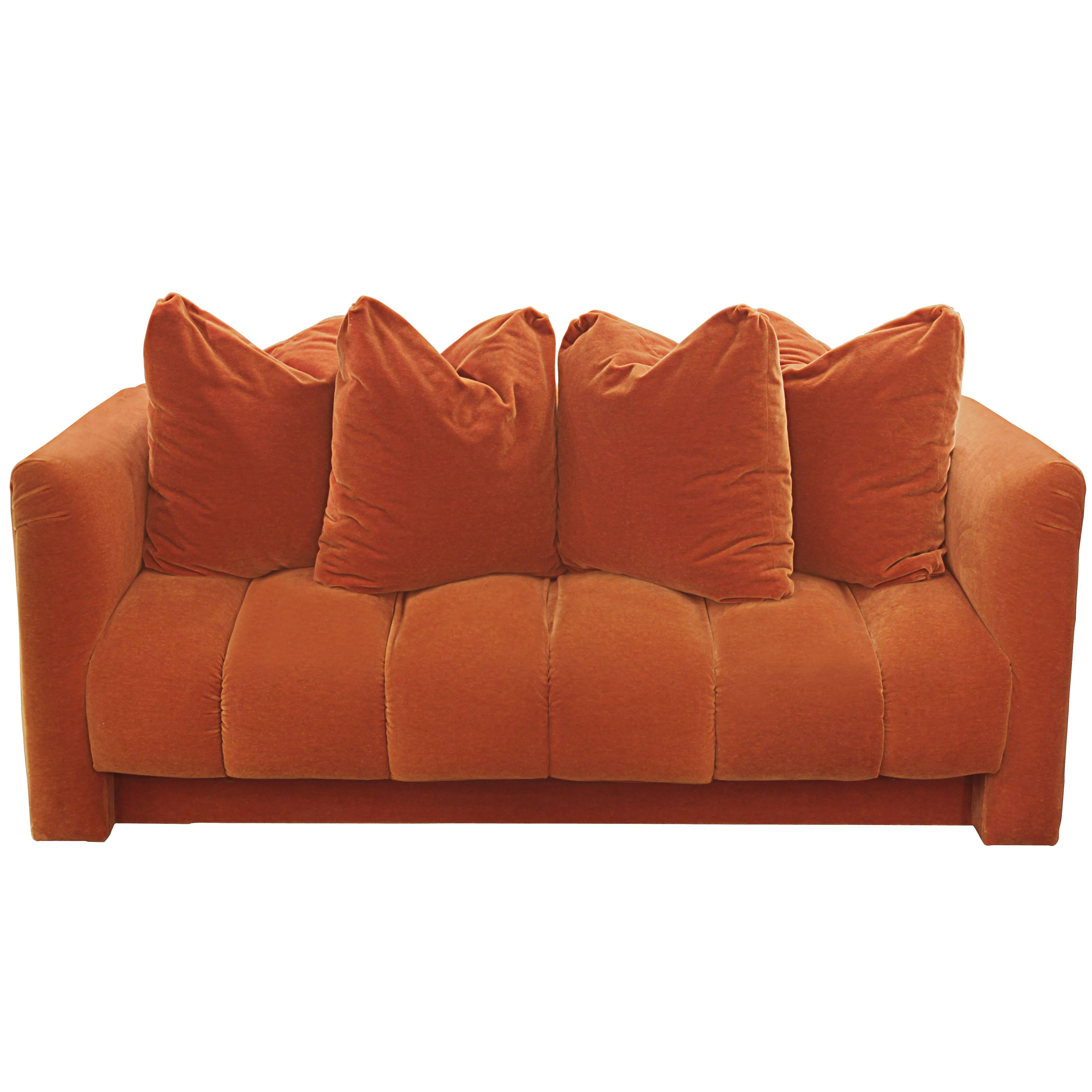 Settee with Channeled Design by Martin Brattrud for Steve Chase 