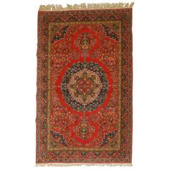 Vintage Turkish Oushak Rug 9