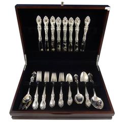 Queen Elizabeth I by Towle Sterling Silver Flatware Set for 8 Service 44 Pieces