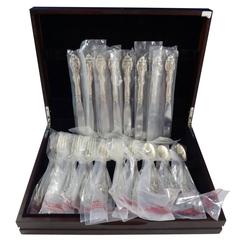 La Scala by Gorham Sterling Silver Flatware Service Set 32 Pieces New Unused