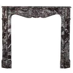 19th Century Antique Marble Fireplace Mantle 5