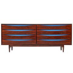 Rosewood Triennale Eight Drawer Double Chest by Arne Vodder for Sibast 6