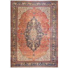Antique Amazing Sarouk Feraghan Carpet