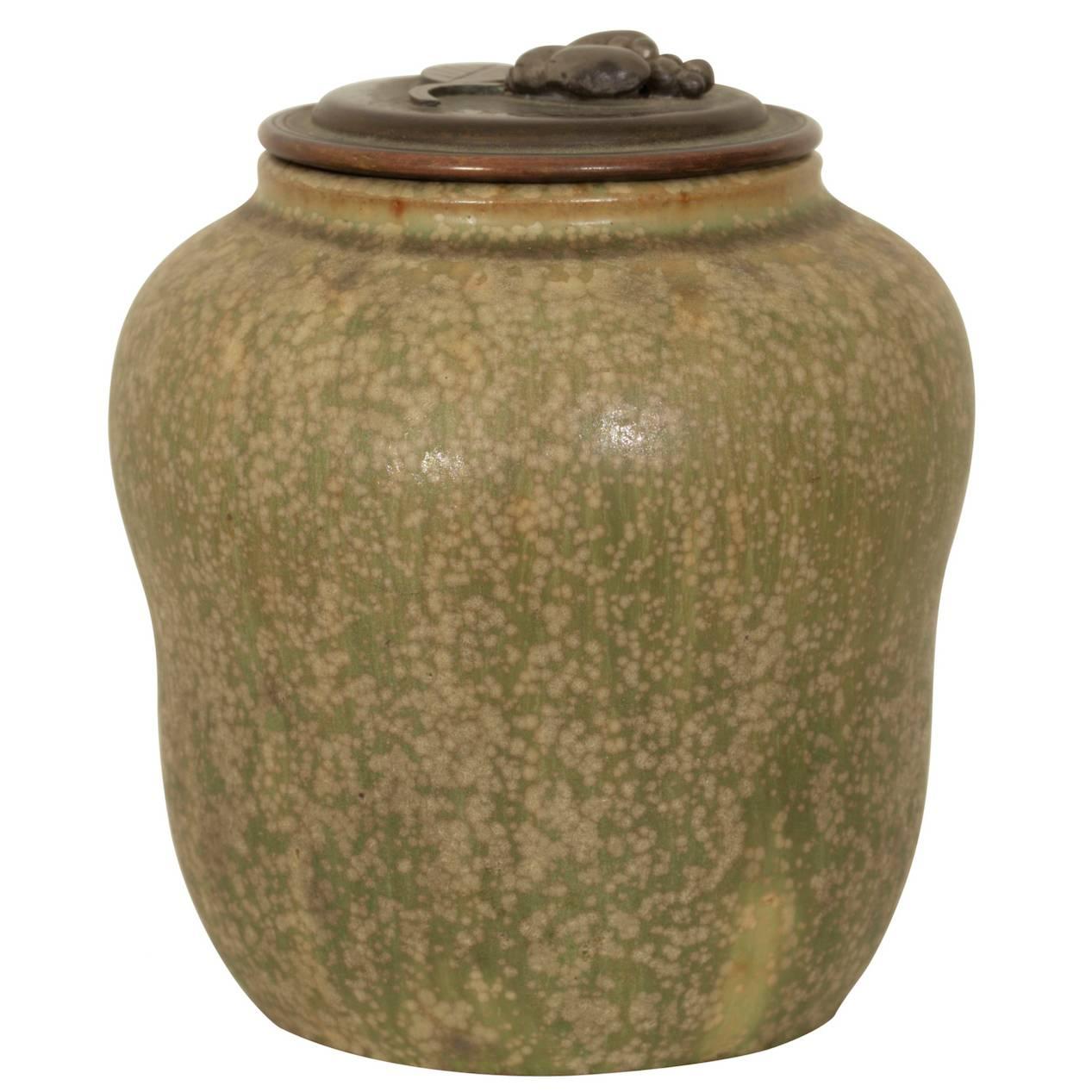 Lidded Vase by Carl Hailer and Georg Thylstrup