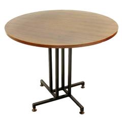 Rounded Italian Mid-Century Dining Table, 1950s