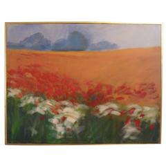 "A Misty Summer Morning" Oil Painting by Ulrik Hoff, 1998 5