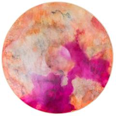 'Never Too Much' Hand-Painted Leather Bowl by Swiss Design Duo Kueng Caputo 1