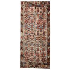 Antique Rugs, Kilim Rugs, Turkish Runner Rug 