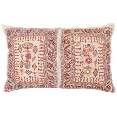 Shisha Embroidered Indian Pillow 11 x 18