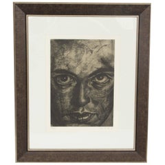 Etching by Cuban Artist Jose Manuel Fors