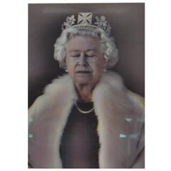 Chris Levine, "Lightness of Being, " Queen Elizabeth II, 2012, Lenticular Print