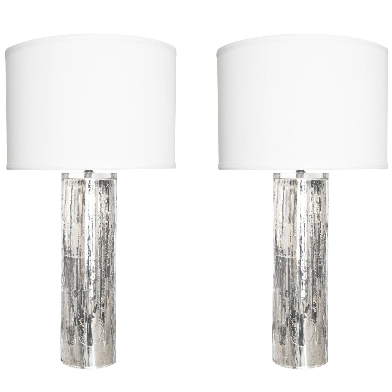 Vintage Mercury Murano Glass Lamps At 1stdibs