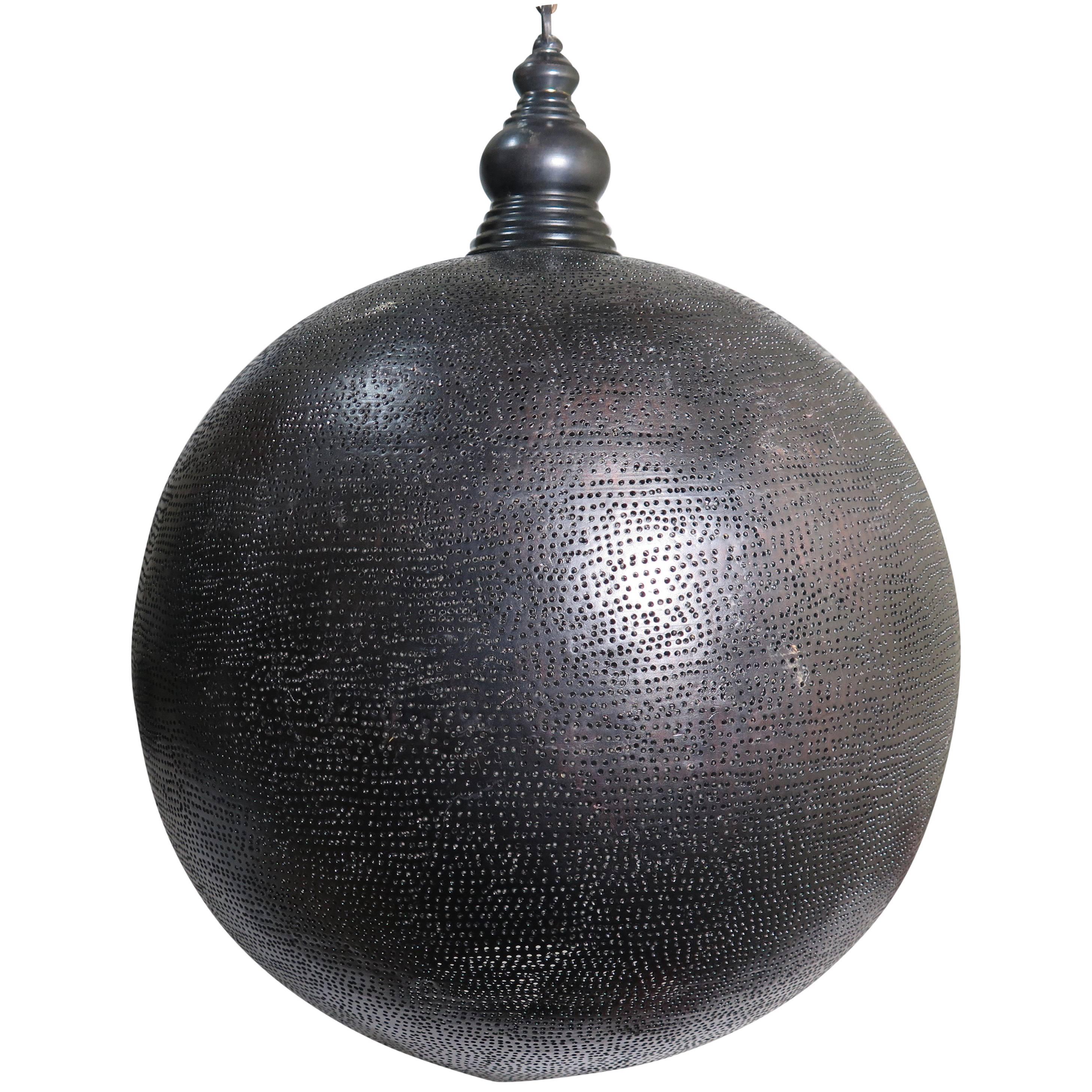 "Lobo Orb" in Black by Haskell Design For Sale