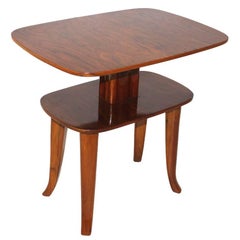 Art Deco Antique Walnut Side Table Coffee Table Style Josef Frank c 1925 Austria