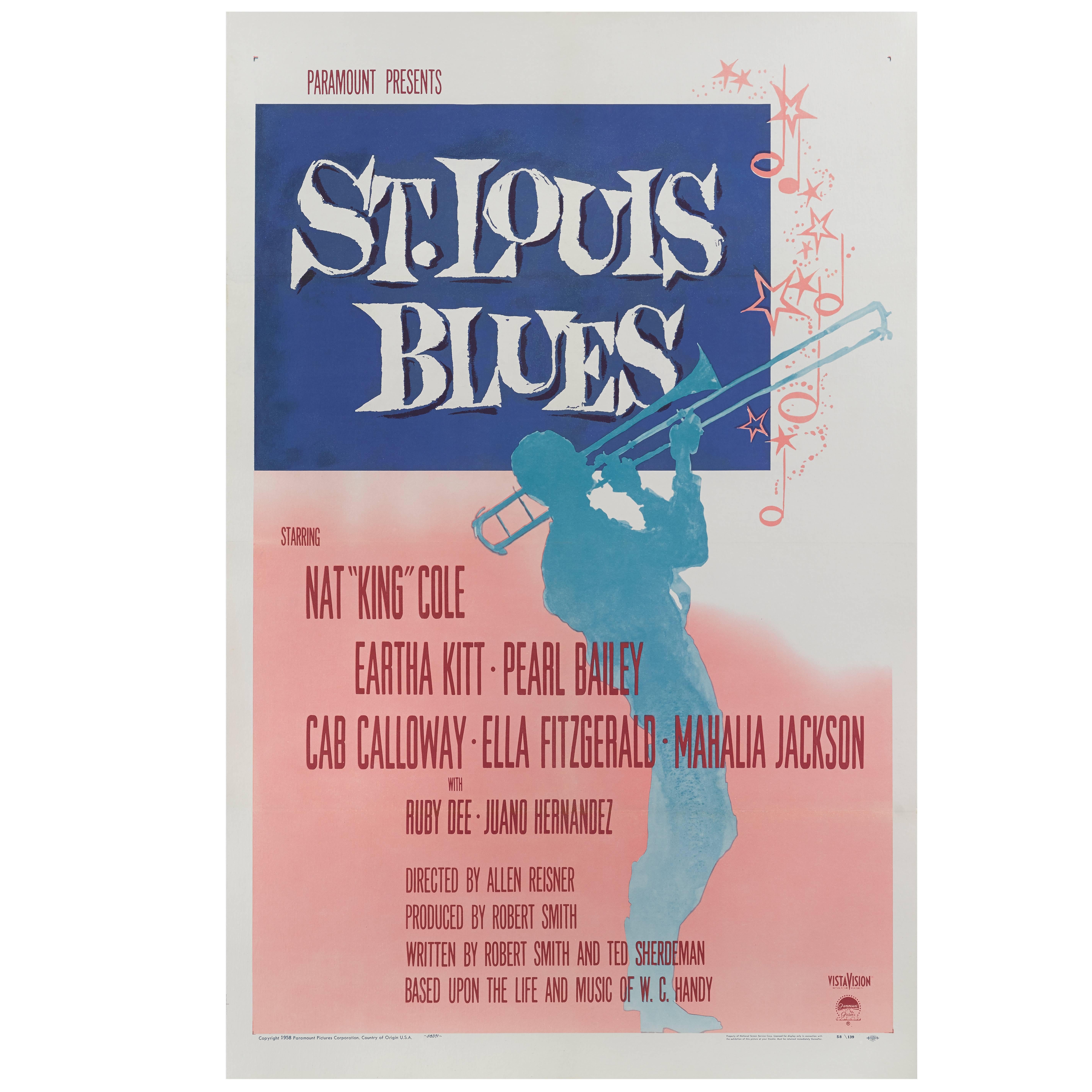 St. Louis Blues Movie Poster For Sale