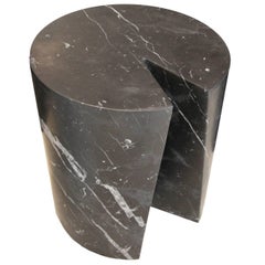 Black Marble Bûche by Michel Amar
