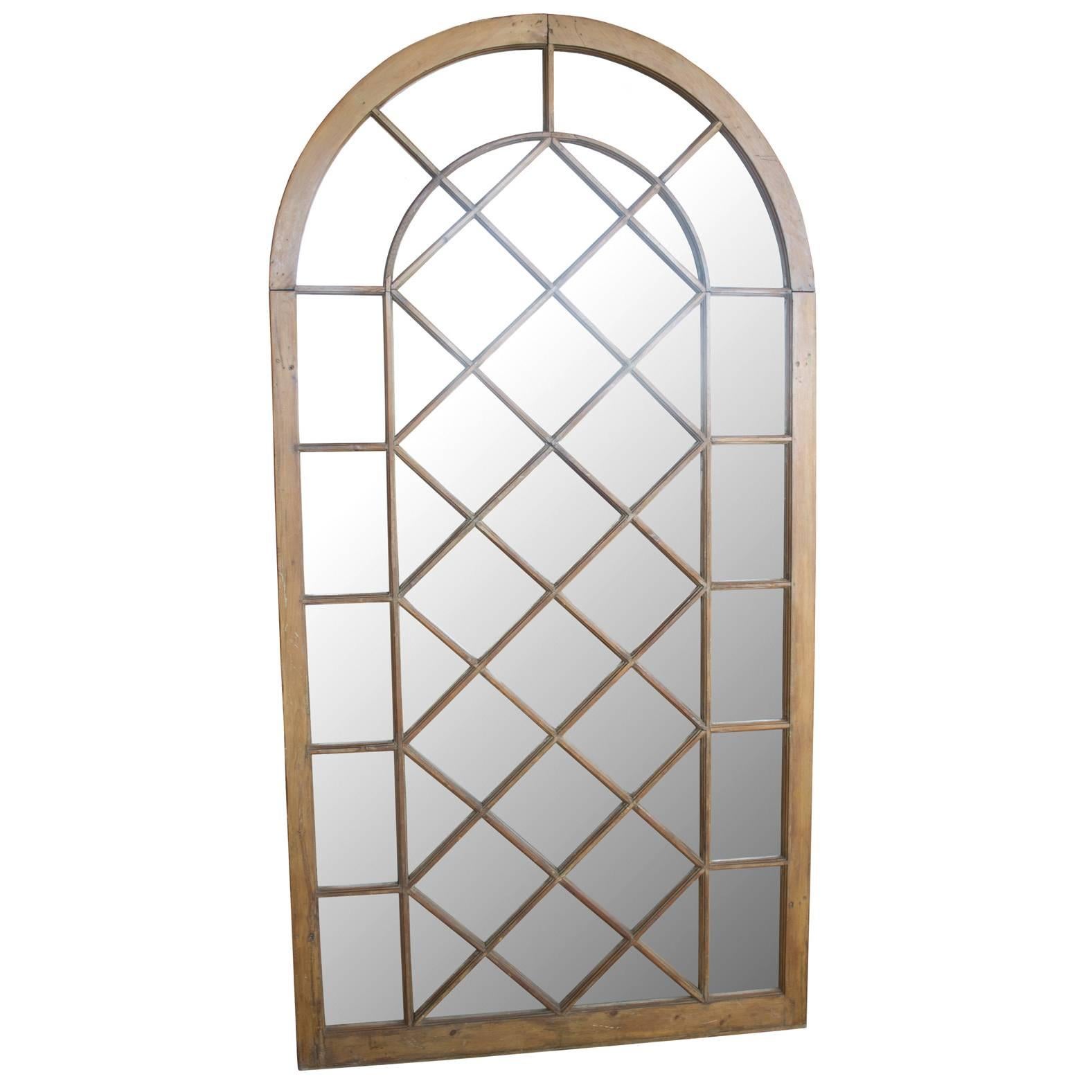 Antique Gothic Window Mirrored