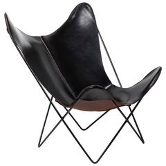 Leather Butterfly Chair by Jorge Ferrari-Hardoy for Knoll 6