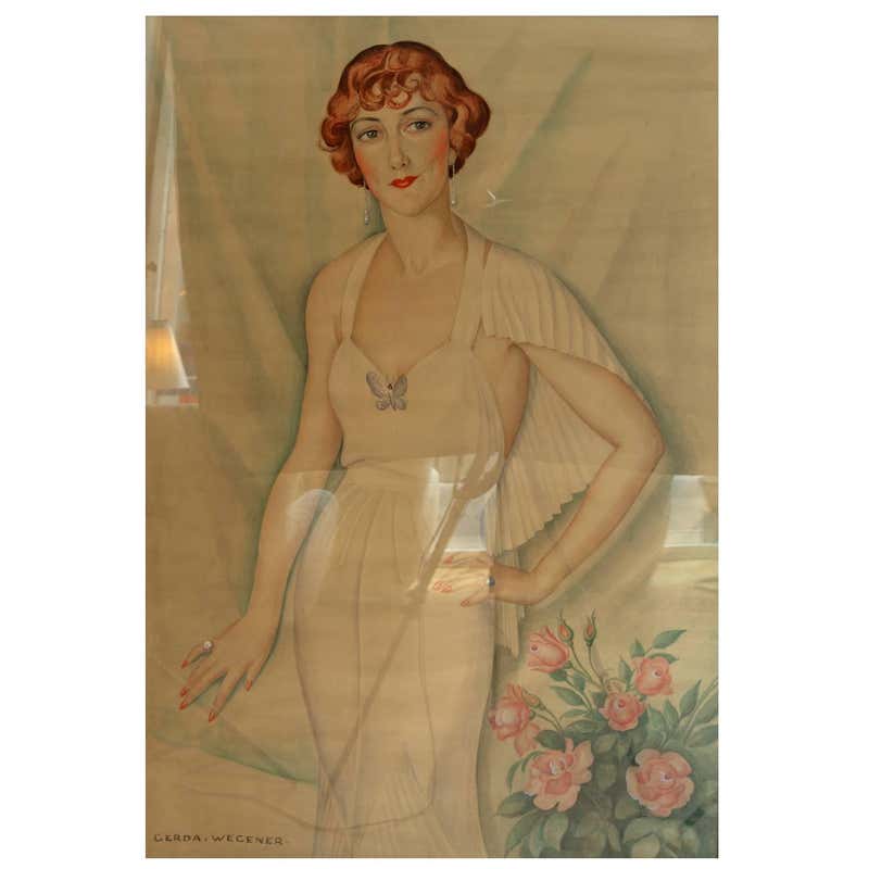 Portrait Of Lili Elbe By Gerda Wegener At 1stDibs Lili Elbe Paintings portrait-of-lili-elbe-by-gerda-wegener-at-1stdibs-lili-elbe-paintings