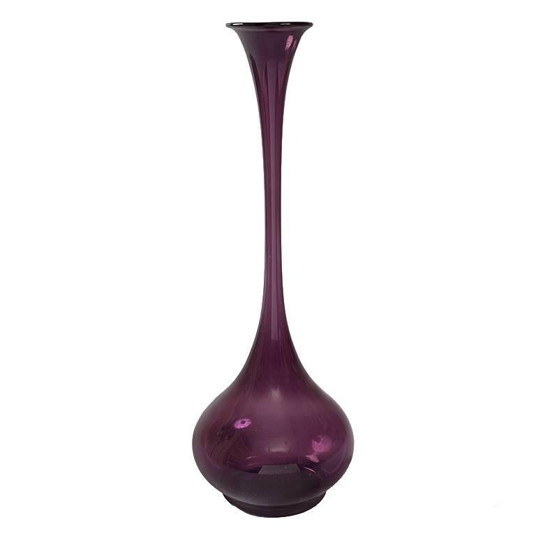 Austrian Glass Vase by Karl Koepping