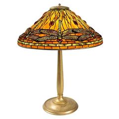 Antique Tiffany Studios "Dragonfly" Table Lamp