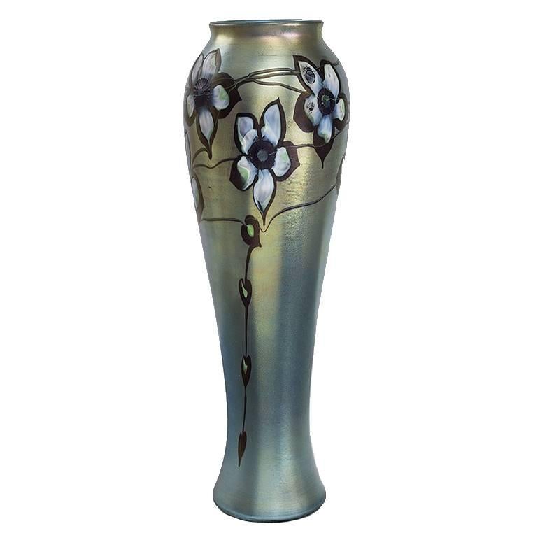Intaglio Vase by Tiffany Studios New York