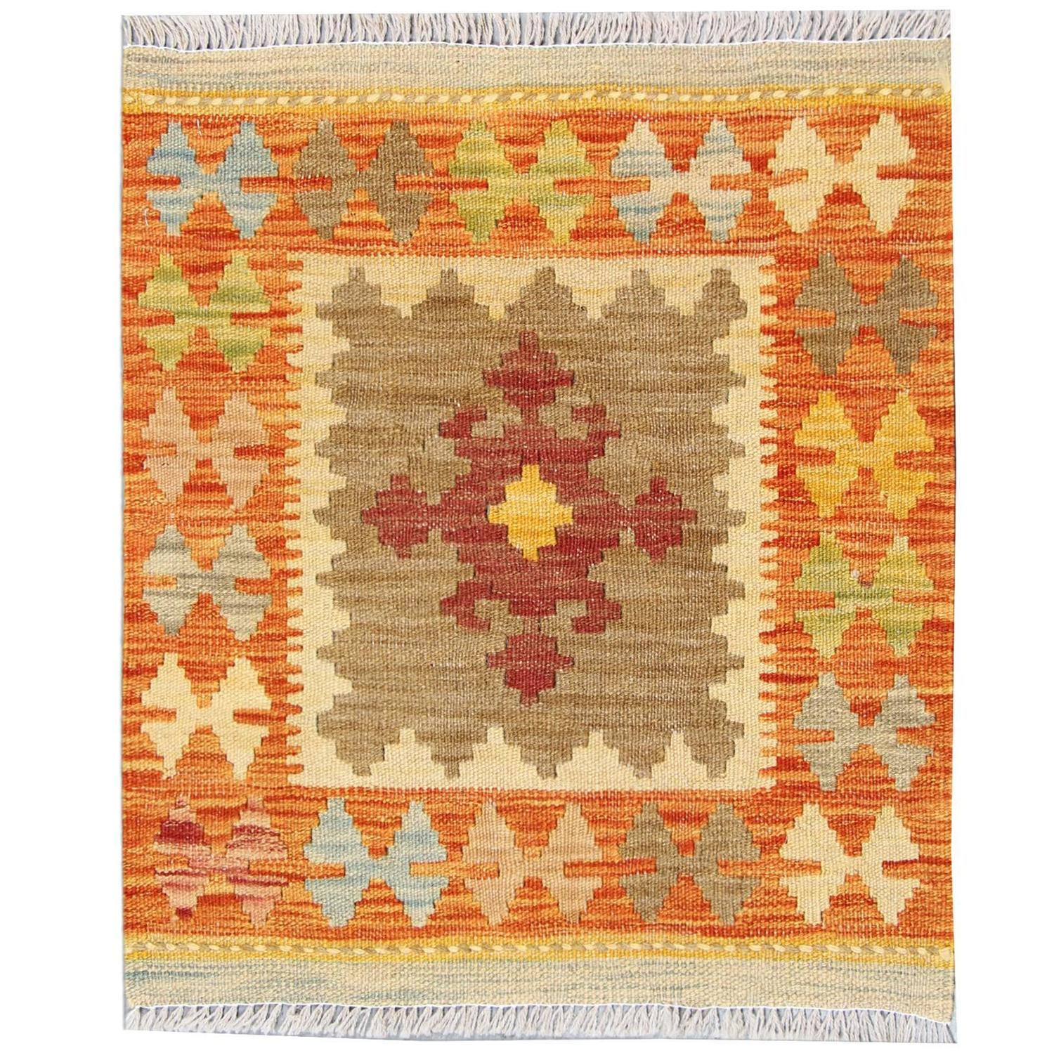 Traditional Kilim Rug from Afghanistan For Sale at 1stdibs