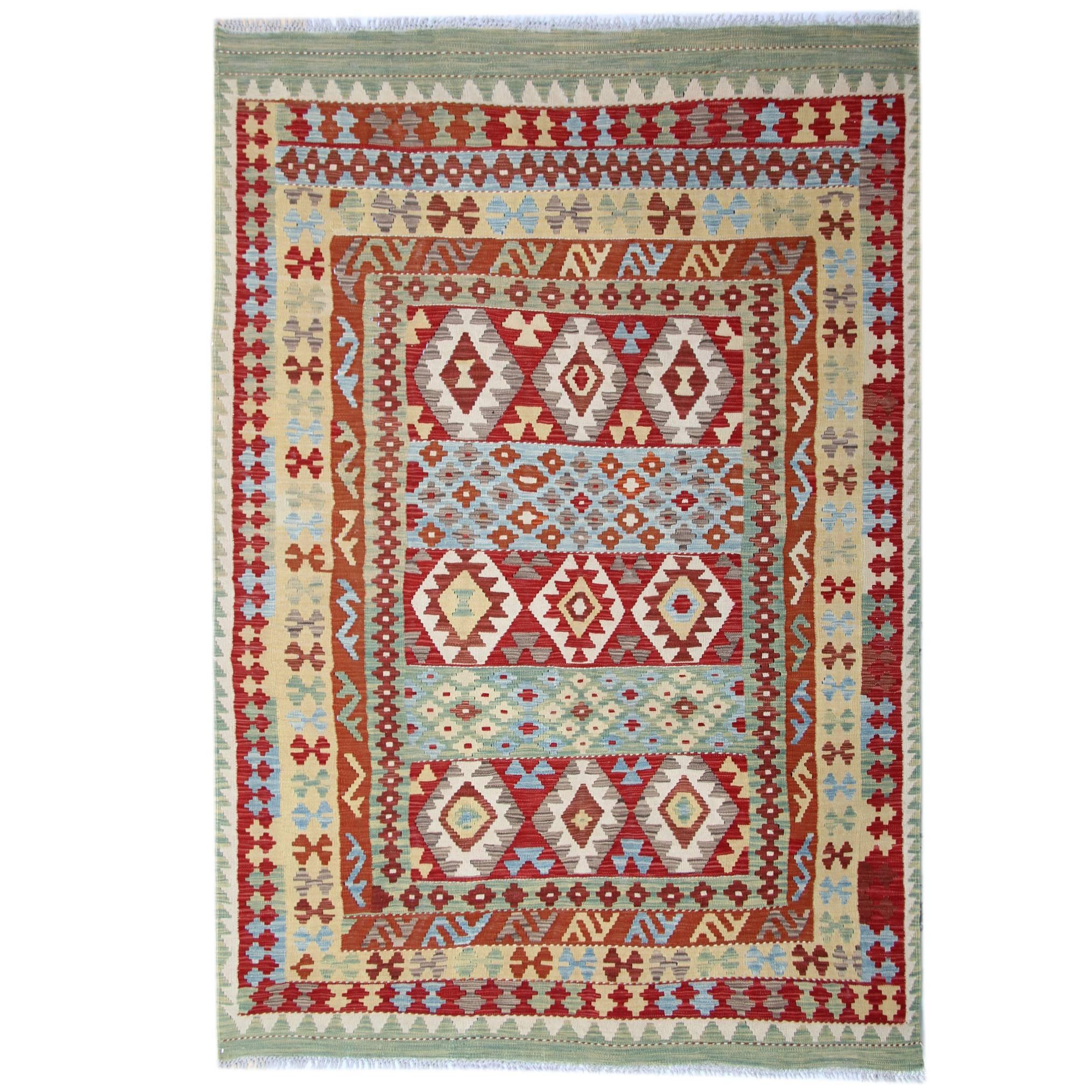 Kilim Rugs, Traditional Rugs, Persian Style Rugs, Carpet from Afghanistan