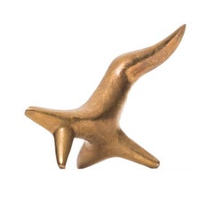 Arvid Källström Sculpture in Brass 